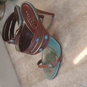 Vintage valentino garavani stilleto slides size 38